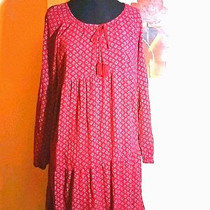 Boho peasant dress
